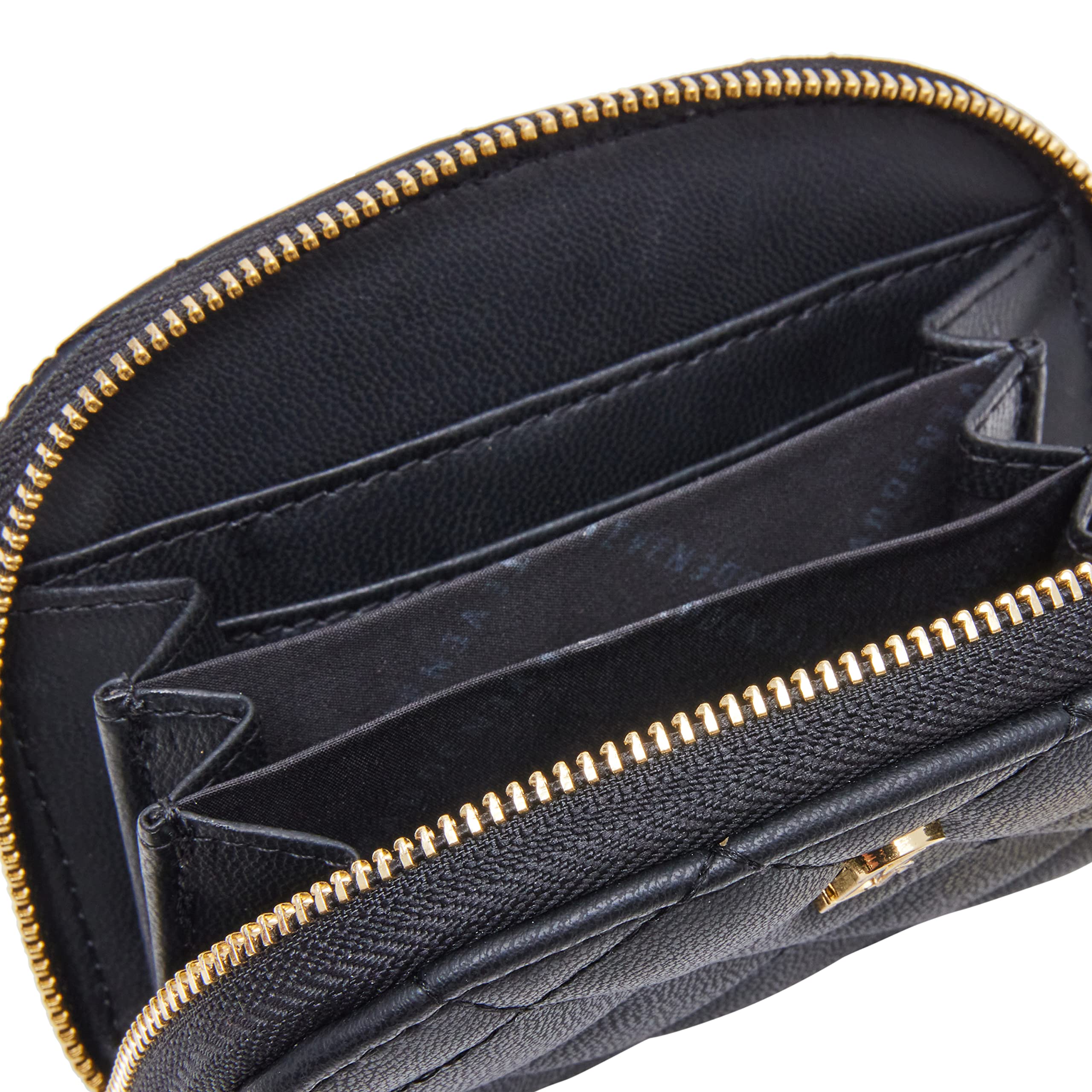 Steve Madden Women's Bjadez Card Case Wallet - Slim Zipper Pouch for Credit Cards & Cash | Perfect for Everyday Use, Travel, and Minimalist Wallets (JADEZ Dome Style)