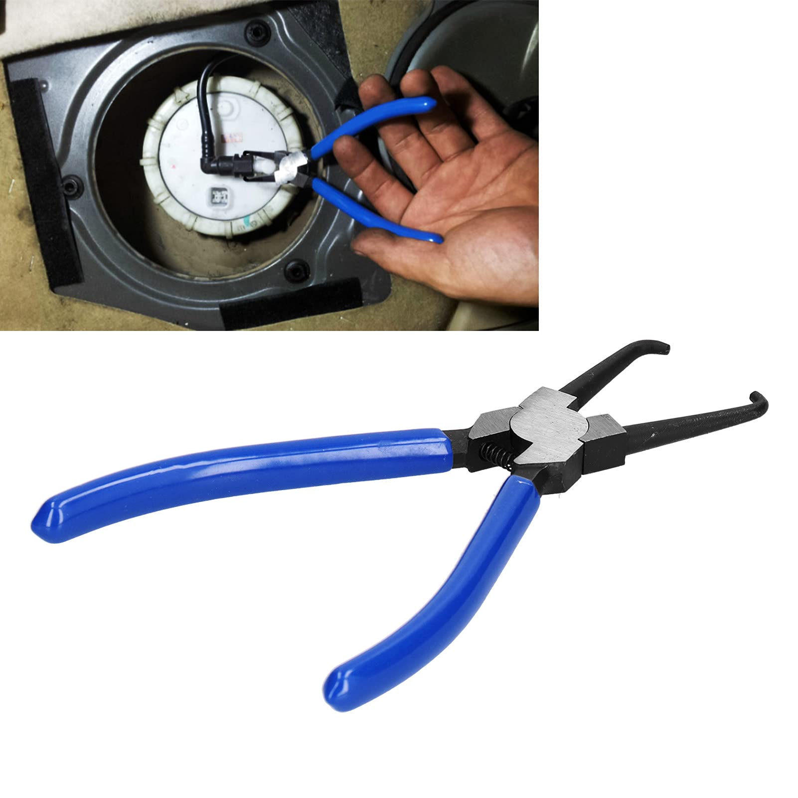 7 Inch Fuel Line Pliers - Quick Release Hose Removal Tool for Automotive Pipe Repair | Perfect for Mechanics & DIY Car Maintenance