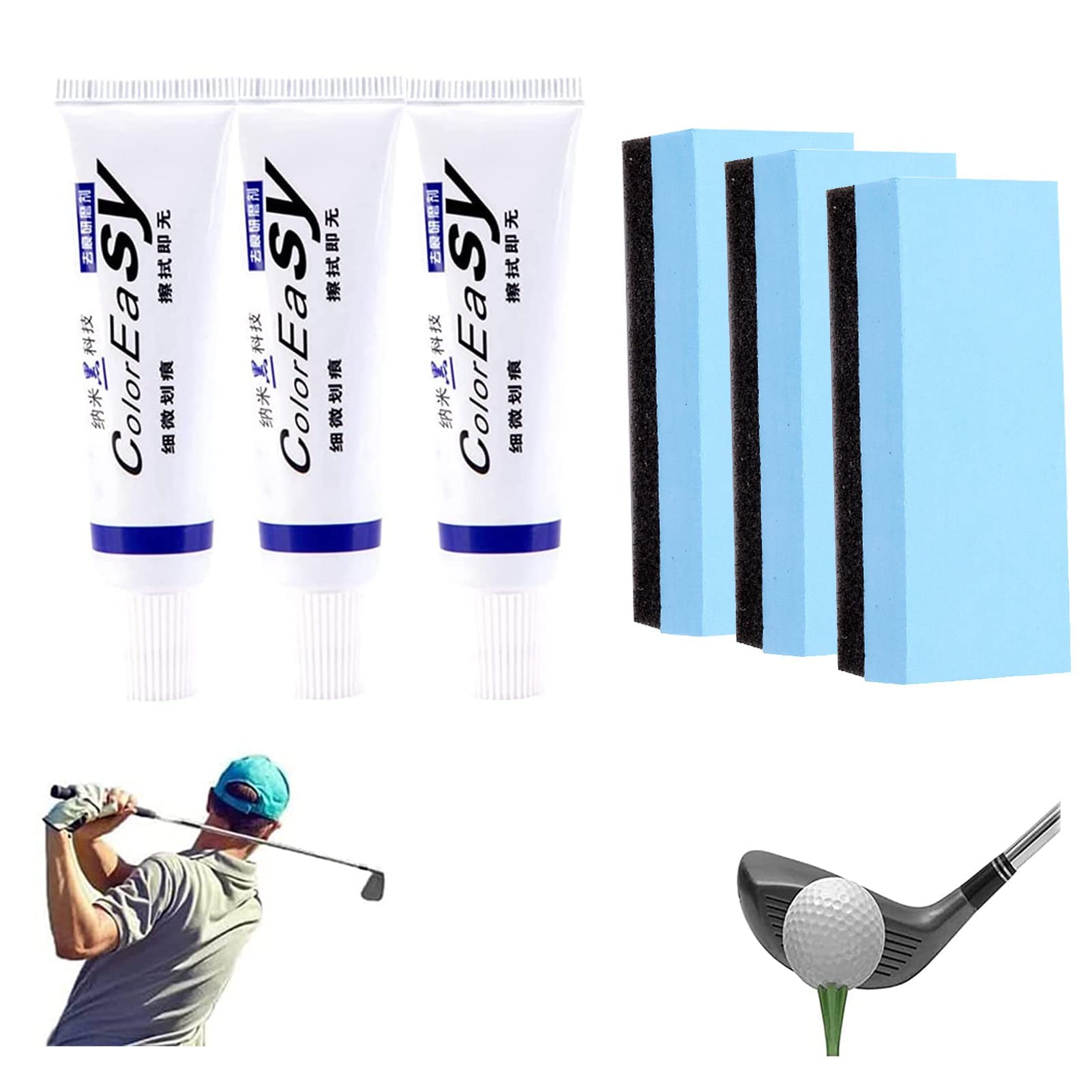 Golf Club Scratch Remover - Fast Repair for Golf Clubs