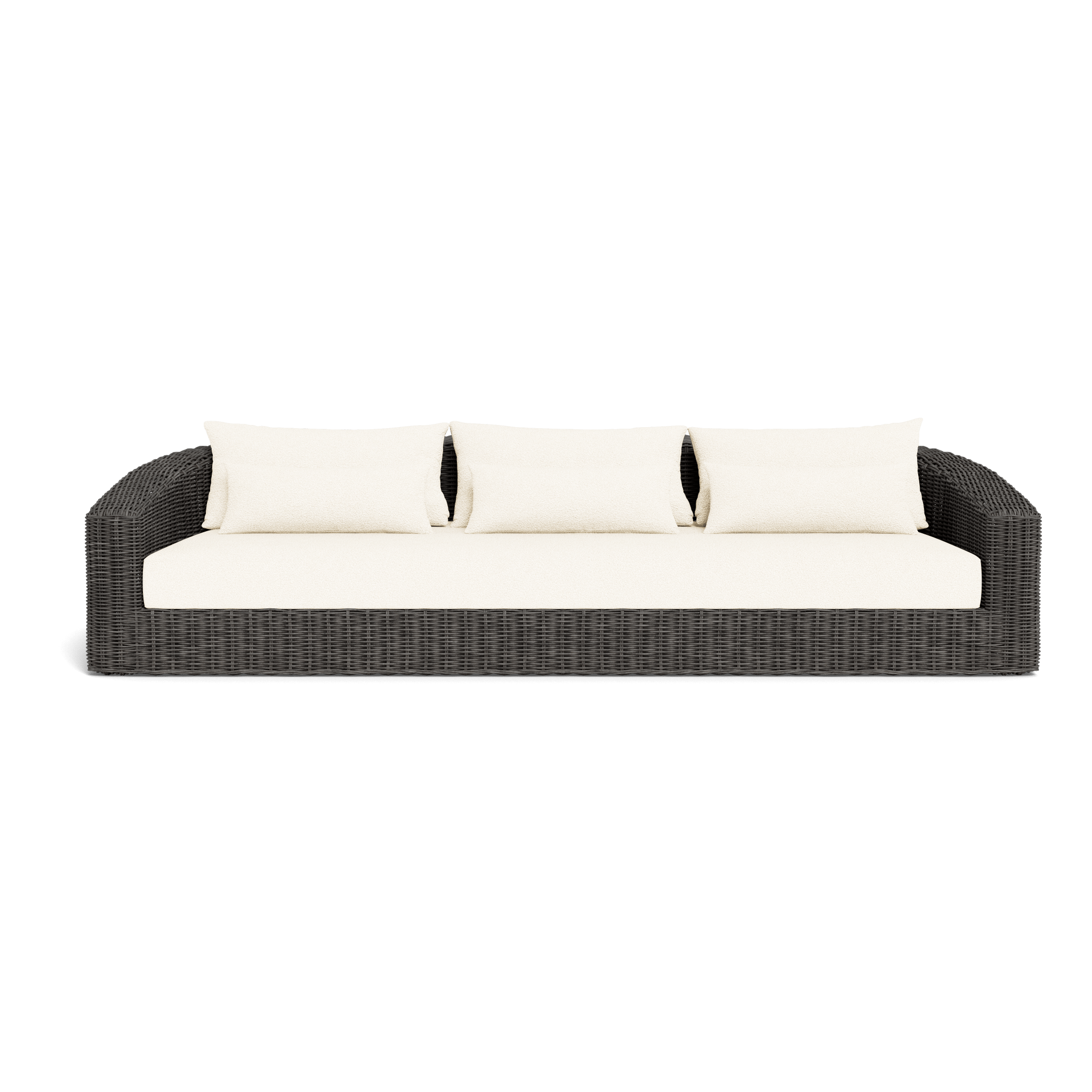 Barcelona 3-Seat Sofa - Modern Living Room Furniture for Home & Office | Comfortable Sectional Couch for Relaxing, Entertaining & Small Spaces