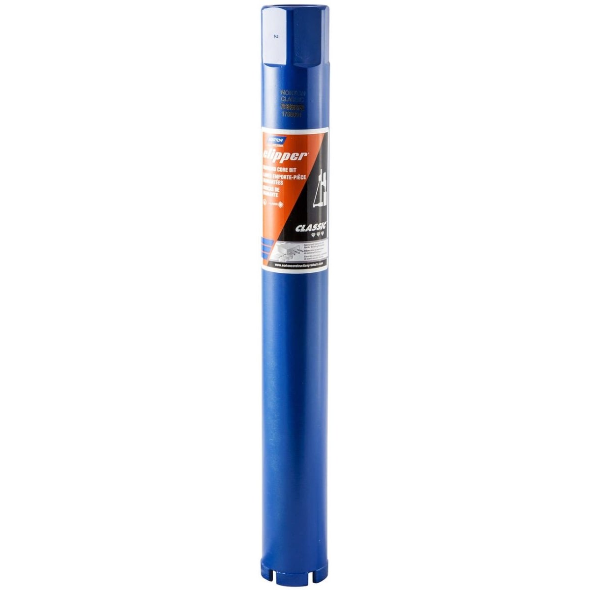 Premium Clipper Classic Critically Hard Wet Segmented Rim Core Bit - Diamond Drill Bit for Concrete, Granite & Masonry - Perfect for Construction, Renovation & DIY Projects