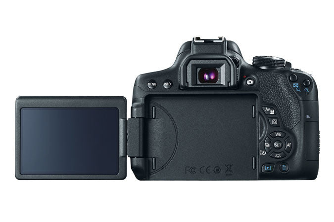 Canon EOS Rebel T6i DSLR Camera Body - 24.2MP APS-C Sensor, Full HD Video, Wi-Fi & NFC - Perfect for Travel Photography, Vlogging & Family Events