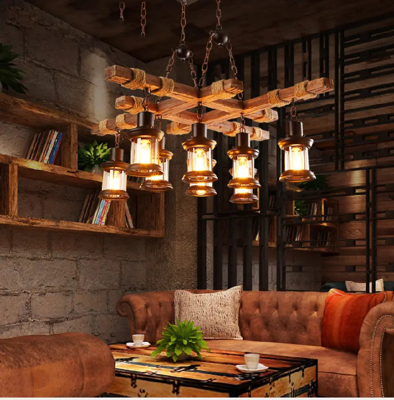 Vintage Dining Room Light Fixtures - Antique Chandeliers & Pendant Lights for Farmhouse, Rustic & Classic Home Decor - Perfect for Dining Room, Kitchen Island & Entryway Lighting