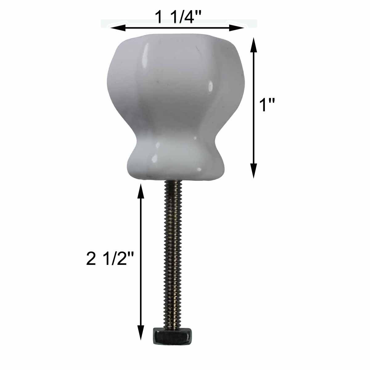 Vintage Milk Glass Cabinet Knobs and Pulls - 1.25 Inch Diameter with Chrome Screws - Perfect for Kitchen Cabinets, Bathroom Vanities & Furniture Hardware Upgrade