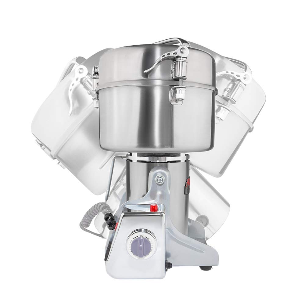 ALDKitchen Electric Grain Mill - Swing Type Grinding Machine for Flour, Spices & Coffee - 2500g Large Capacity - Perfect for Home Baking, Camping & Emergency Food Prep