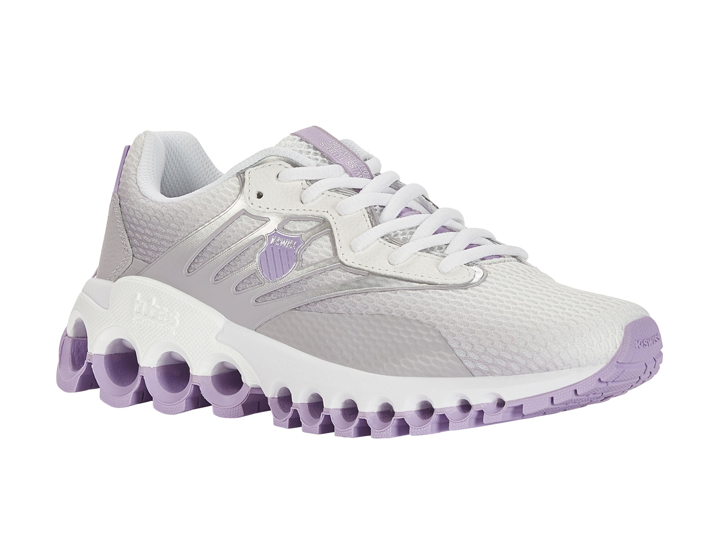 97924 171 M | Sport Tubes | Blanc de Blanc/Raindrops/Purple Rose | Perfect for Running, Gym & Outdoor Activities