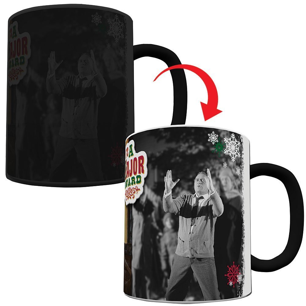 Leg Lamp Ceramic Mug from A Christmas Story - Heat Activated Color Changing Morphing Mug - Perfect for Holiday Gifts, Movie Fans & Coffee Lovers