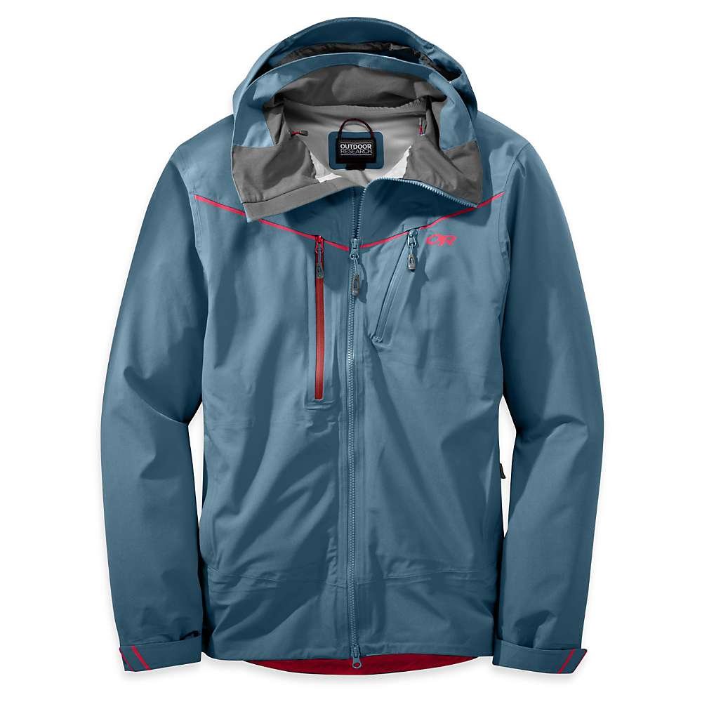 Outdoor Research Men's Skyward Jacket - Lightweight Waterproof Hiking Jacket for Men | Windproof & Breathable Outdoor Shell | Perfect for Hiking, Camping & Mountain Climbing