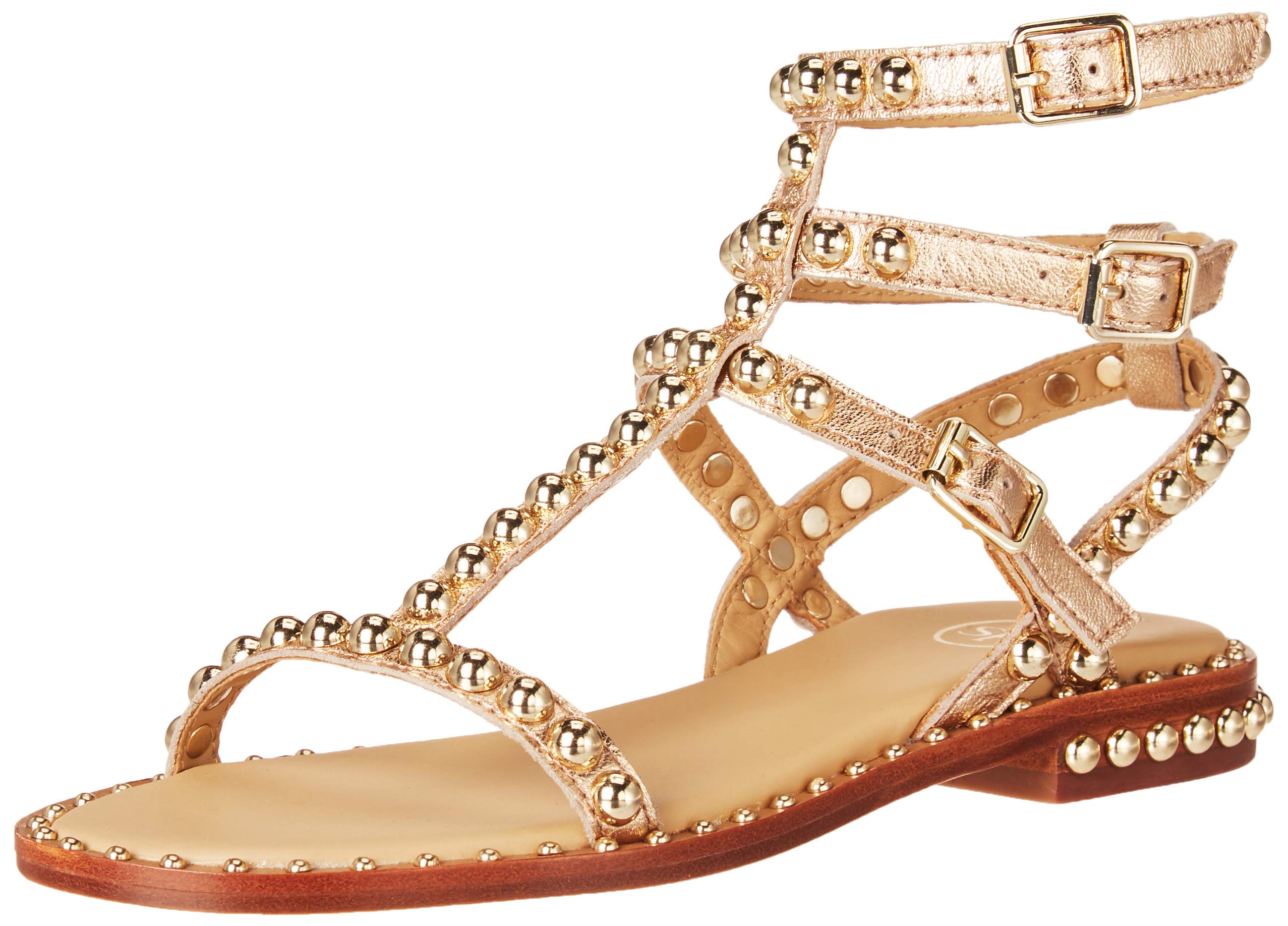 Ash Women's Play Flat Sandal - Comfortable Casual Sandals for Women | Summer Beach Walking Shoes | Perfect for Vacation, Travel & Everyday Wear