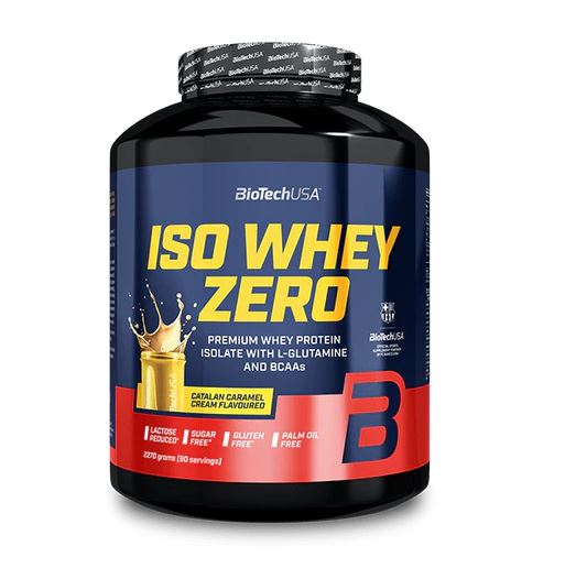 BioTechUSA Iso Whey Zero 2270g - Premium Whey Protein Isolate Powder for Muscle Growth & Recovery - Ideal for Post-Workout, Weight Loss & Fitness Enthusiasts