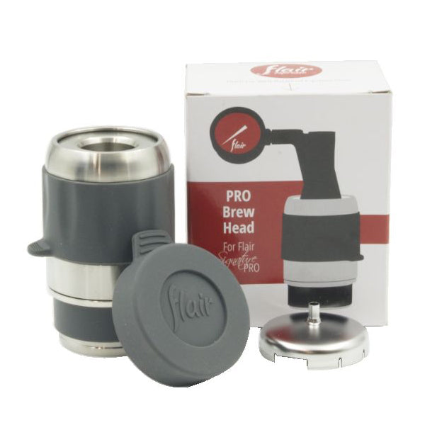 Flair Pro Full Brew Head Kit - Premium Espresso Maker Accessory for Home Baristas | Perfect for Espresso, Latte & Cappuccino Brewing