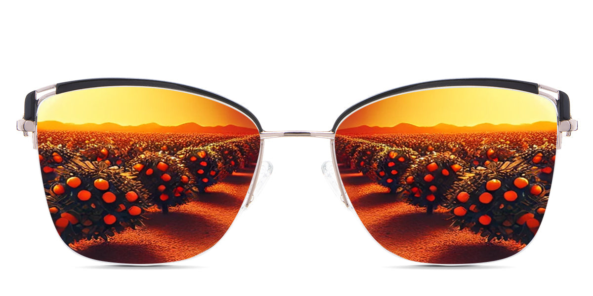 Phoebe Women's Prescription Sunglasses - UV Protection, Polarized Lenses for Driving, Outdoor & Fashion Use