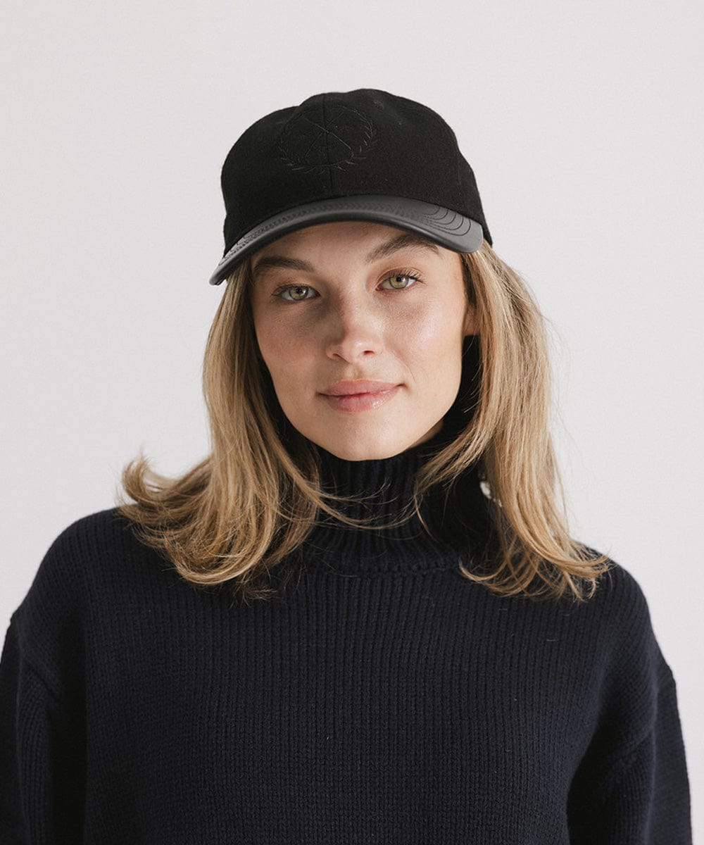 Premium Aven Leather Baseball Cap for Men & Women - Stylish & Durable Leather Hat for Outdoor, Travel & Casual Wear