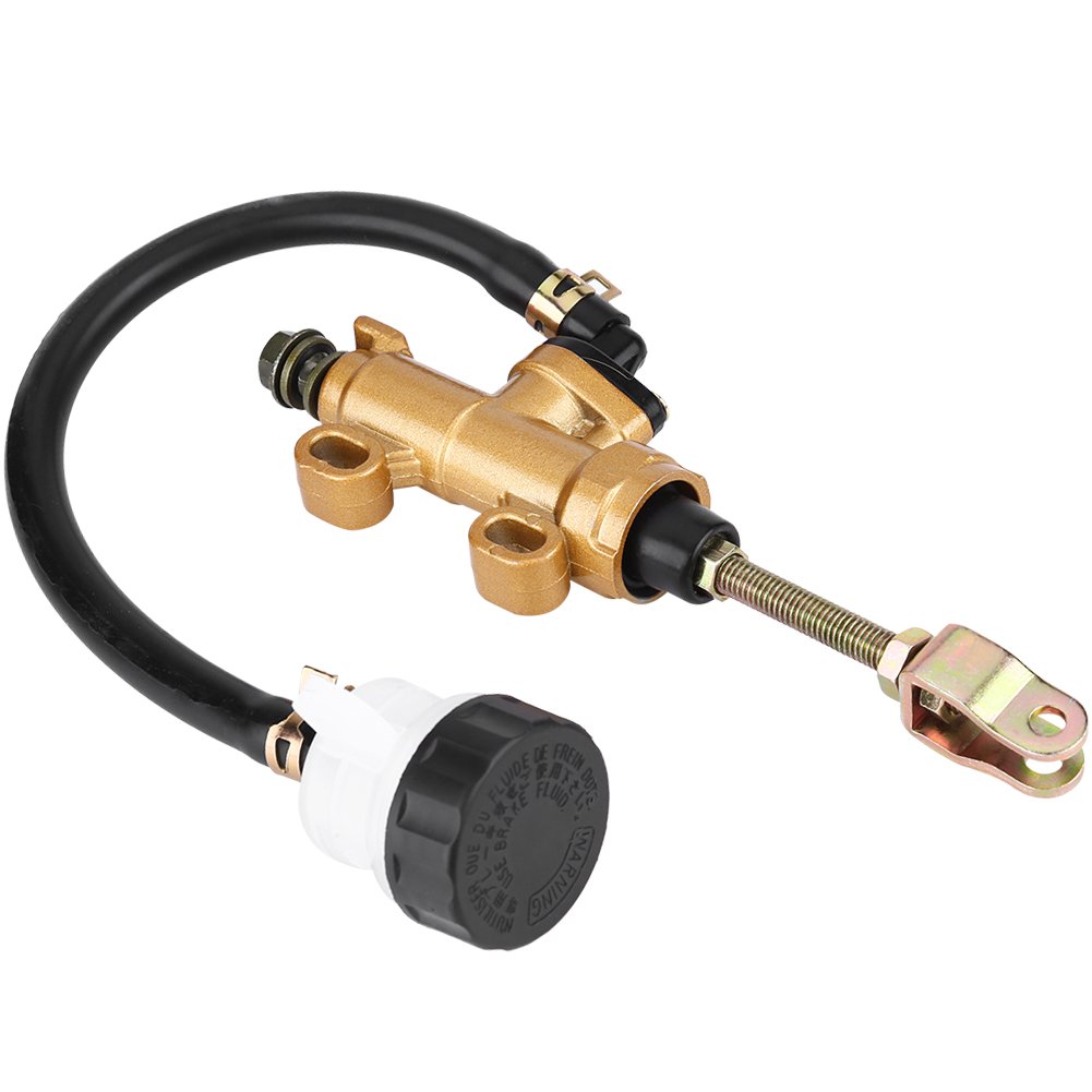 Universal Motorcycle Brake Master Cylinder Pump with Reservoir - for Dirt Bike & ATV Riding