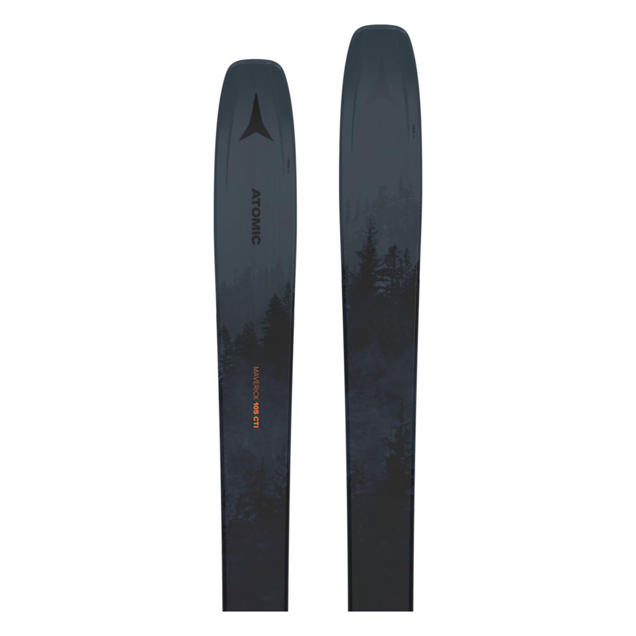 Atomic Maverick 105 CTI Skis 2025 - High-Performance All-Mountain Skis for Men & Women | Perfect for Powder, Groomers & Backcountry Skiing