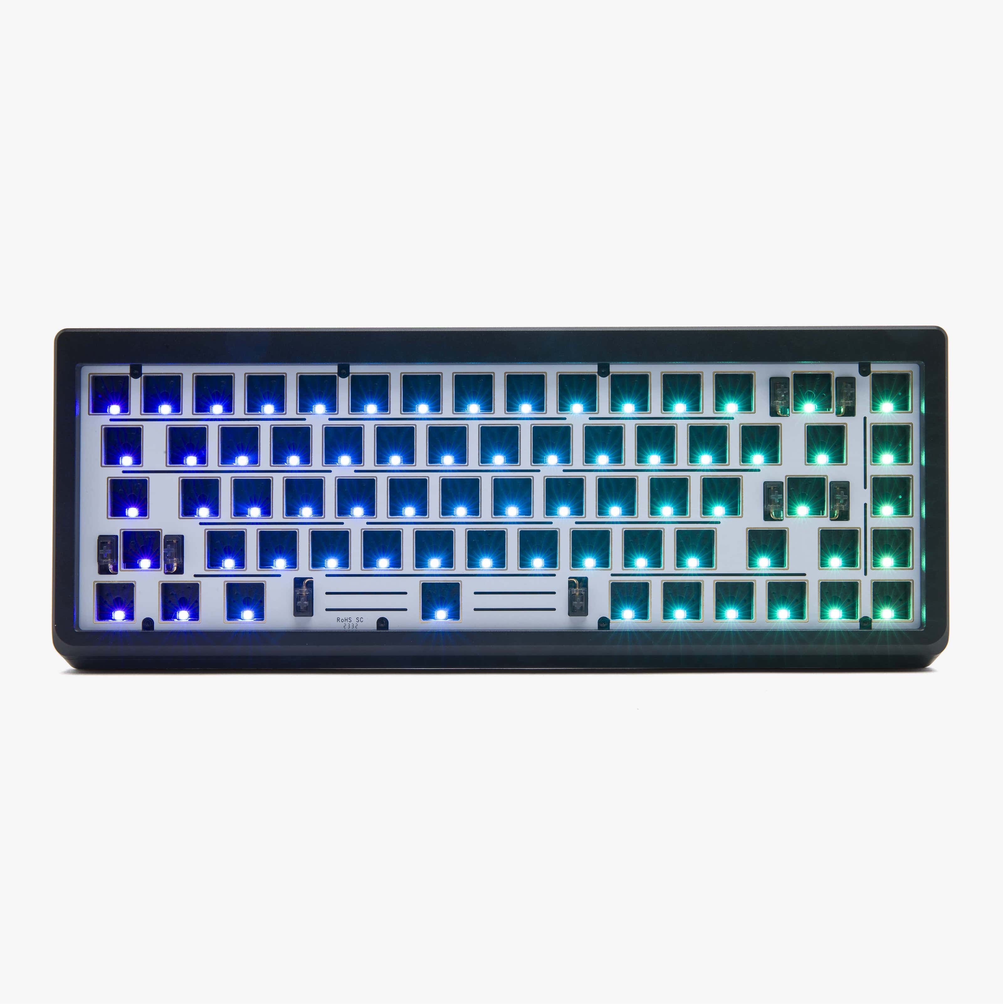 Higround Summit 2.0 65% Barebone Mechanical Keyboard Kit - Black | Compact Gaming & Typing Keyboard for PC & Mac | Perfect for Esports, Office Work & Home Use