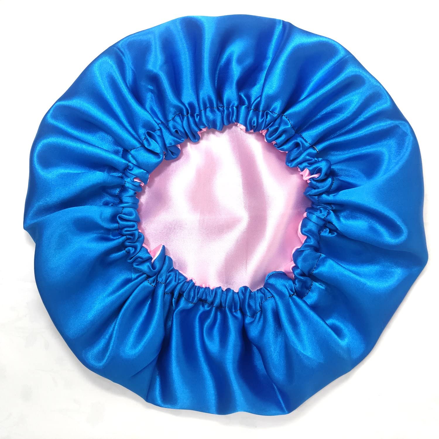 Anokhi Ada Dual Layer Satin Bonnet for Girls & Women - Soft Hair Protection for Curly & Natural Hair - Perfect for Nighttime & Travel (36-05)