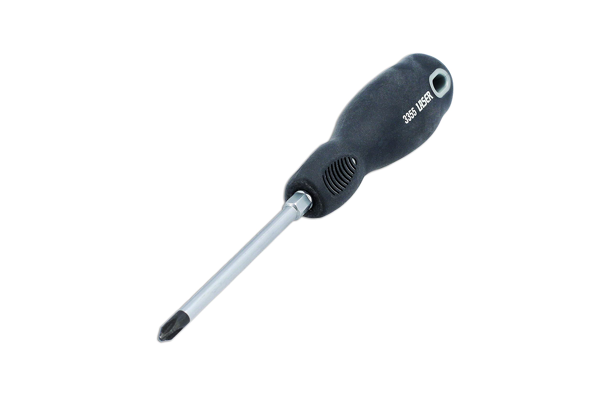 Premium Phillips PH2 Laser 3355 Screwdriver - 100mm (4 Inch) Magnetic Tip for Electronics, DIY & Home Repairs - Ideal for Laptops, Phones & Small Appliances