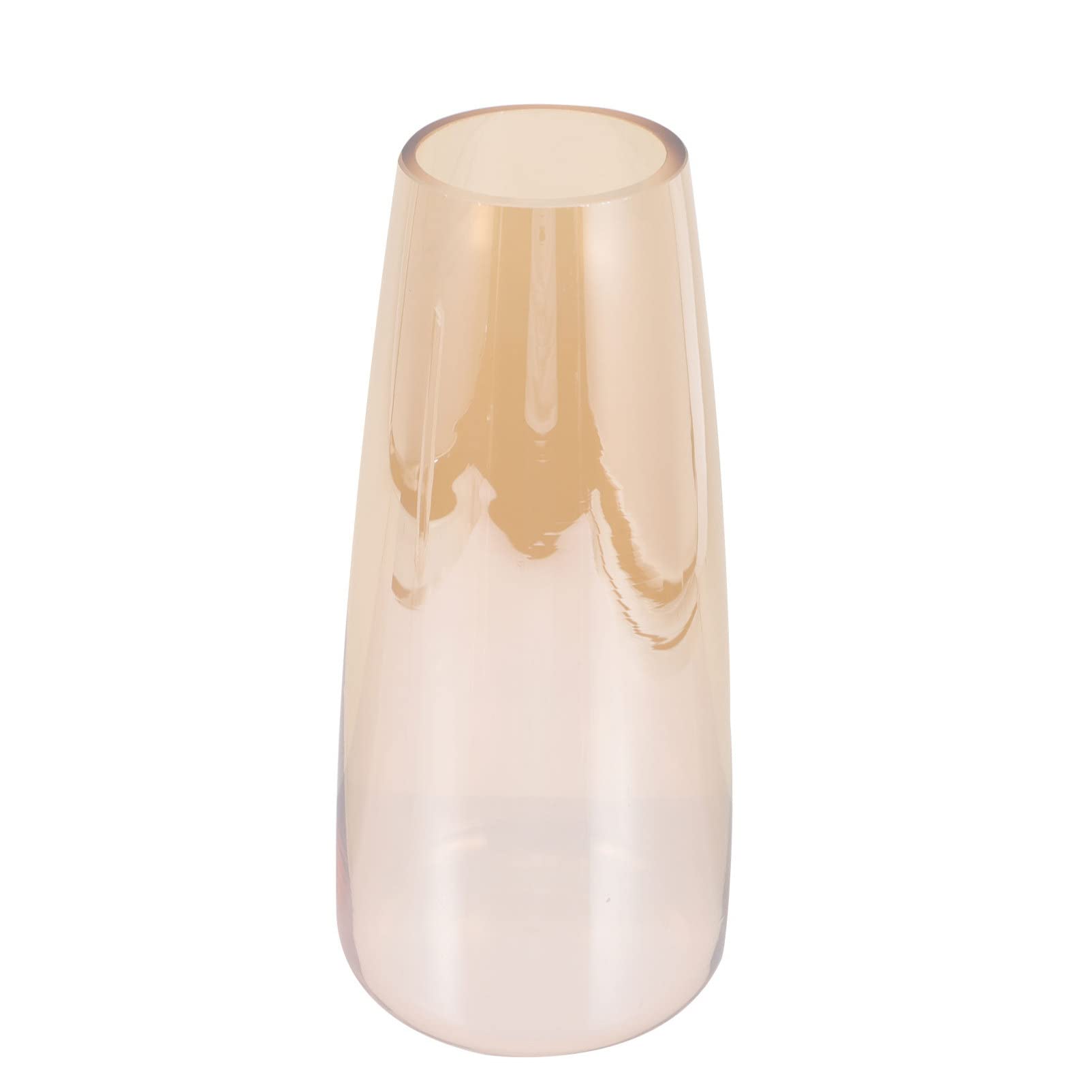Stylish Modern Glass Vase for Hydroponic Plants, Dried Flowers & Floral Arrangements - 8.7x3.9 Inch Wedding Centerpiece, Home Decor & Desktop Display (B1486557DMKL1) - Perfect for Weddings, Living Room Decor, Office Desk & Gift Giving