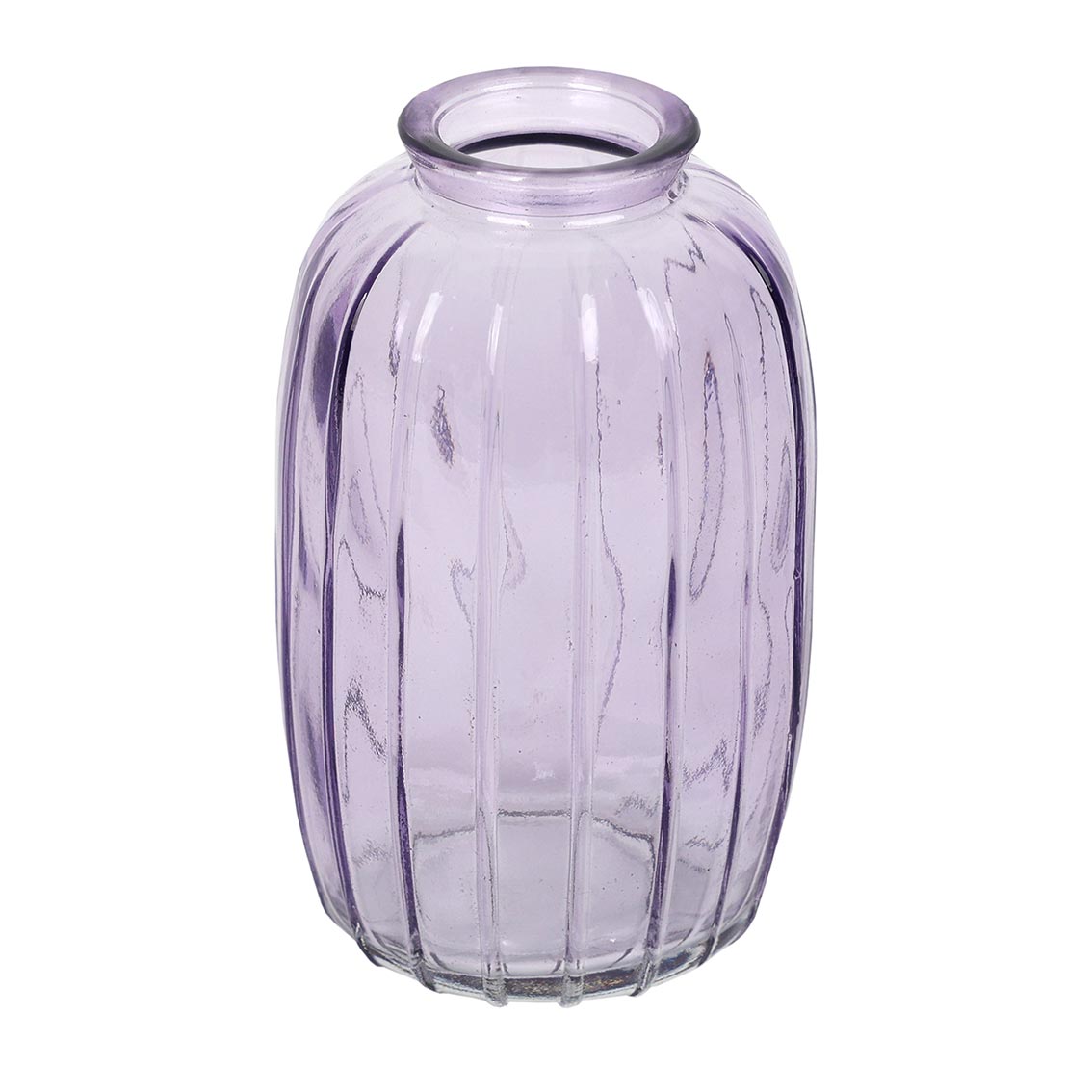 Elegant Glass Bud Vase for Flowers - Small Floral Centerpiece for Weddings, Home Decor, and Table Settings