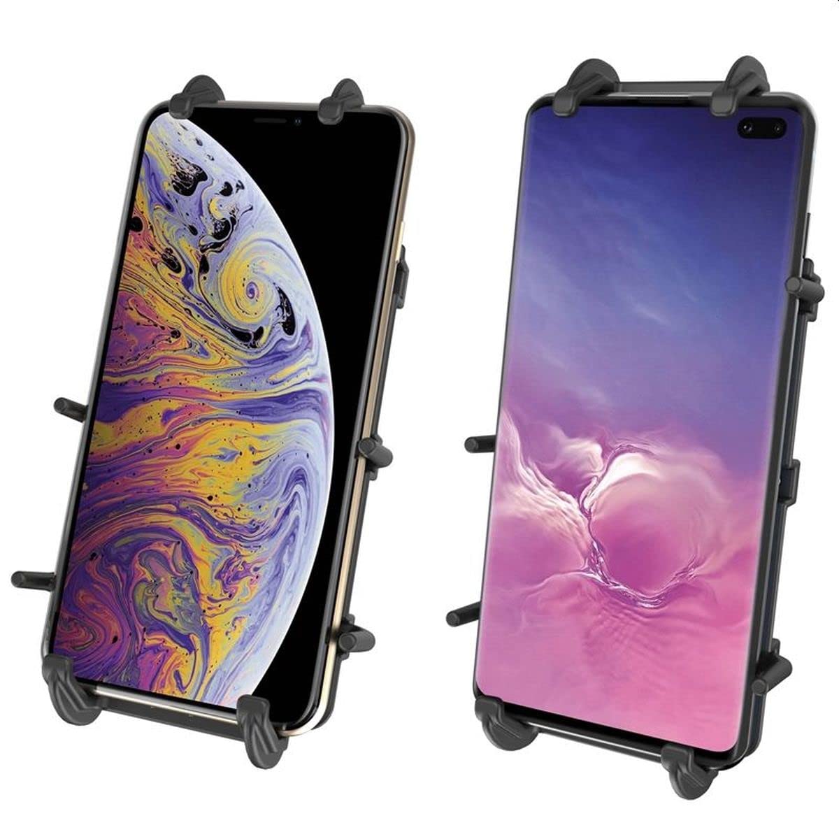 RAM-HOL-PD4U RAM Quick-Grip XL 大号手机支架 - 车载、办公、骑行多功能稳固手机固定器