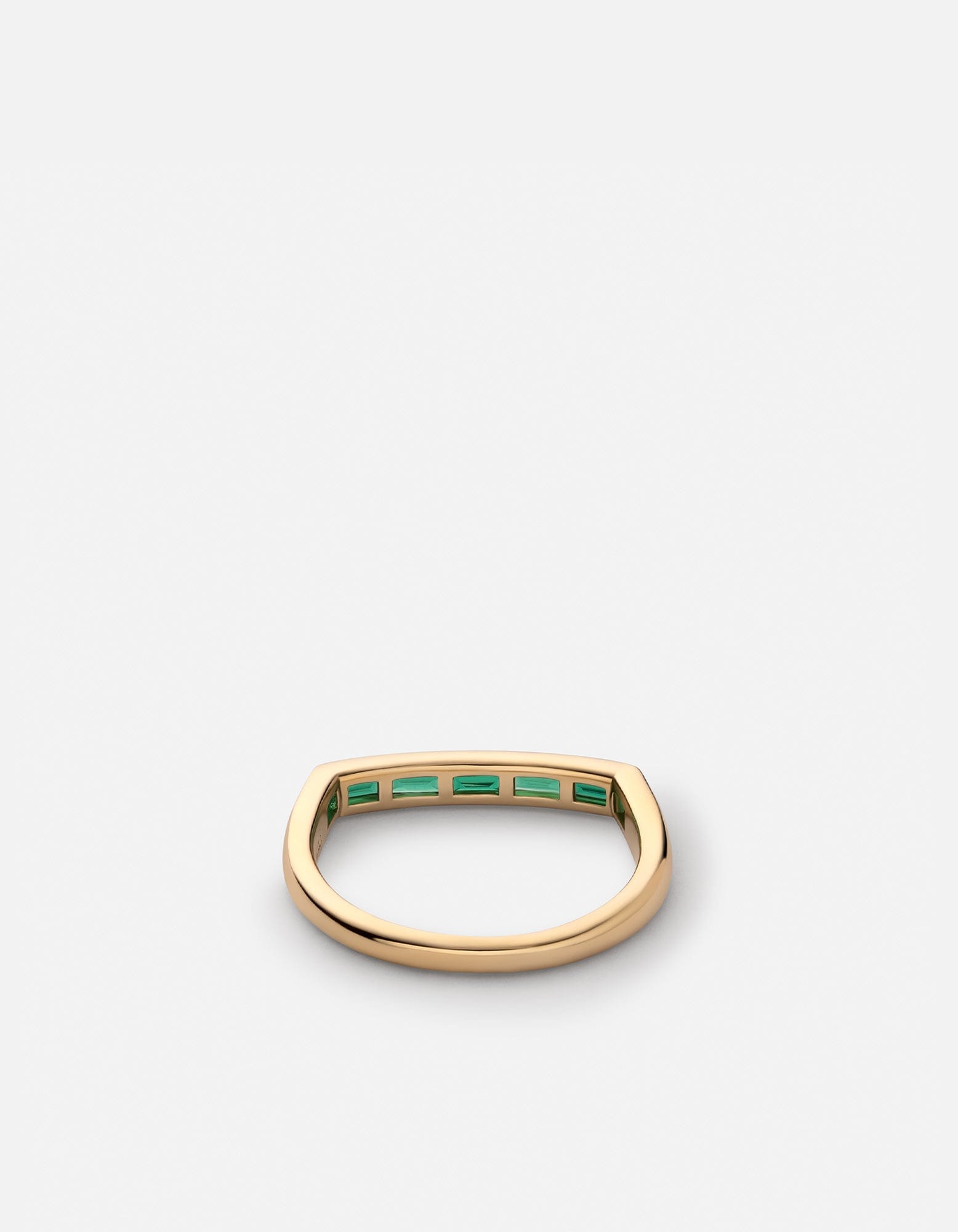 Totem Agate Ring in 14K Gold Vermeil - Spiritual Jewelry for Women, Handmade Boho Stackable Ring - Perfect for Meditation, Yoga & Everyday Wear