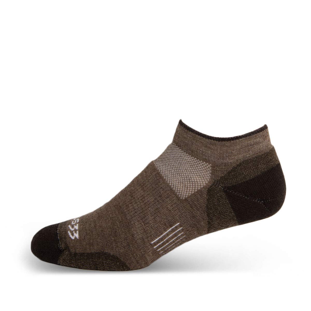 Premium USA Made No Show Socks for Running & Hiking - Breathable Merino Wool Socks - Perfect for Outdoor Activities, Gym Workouts & Daily Comfort