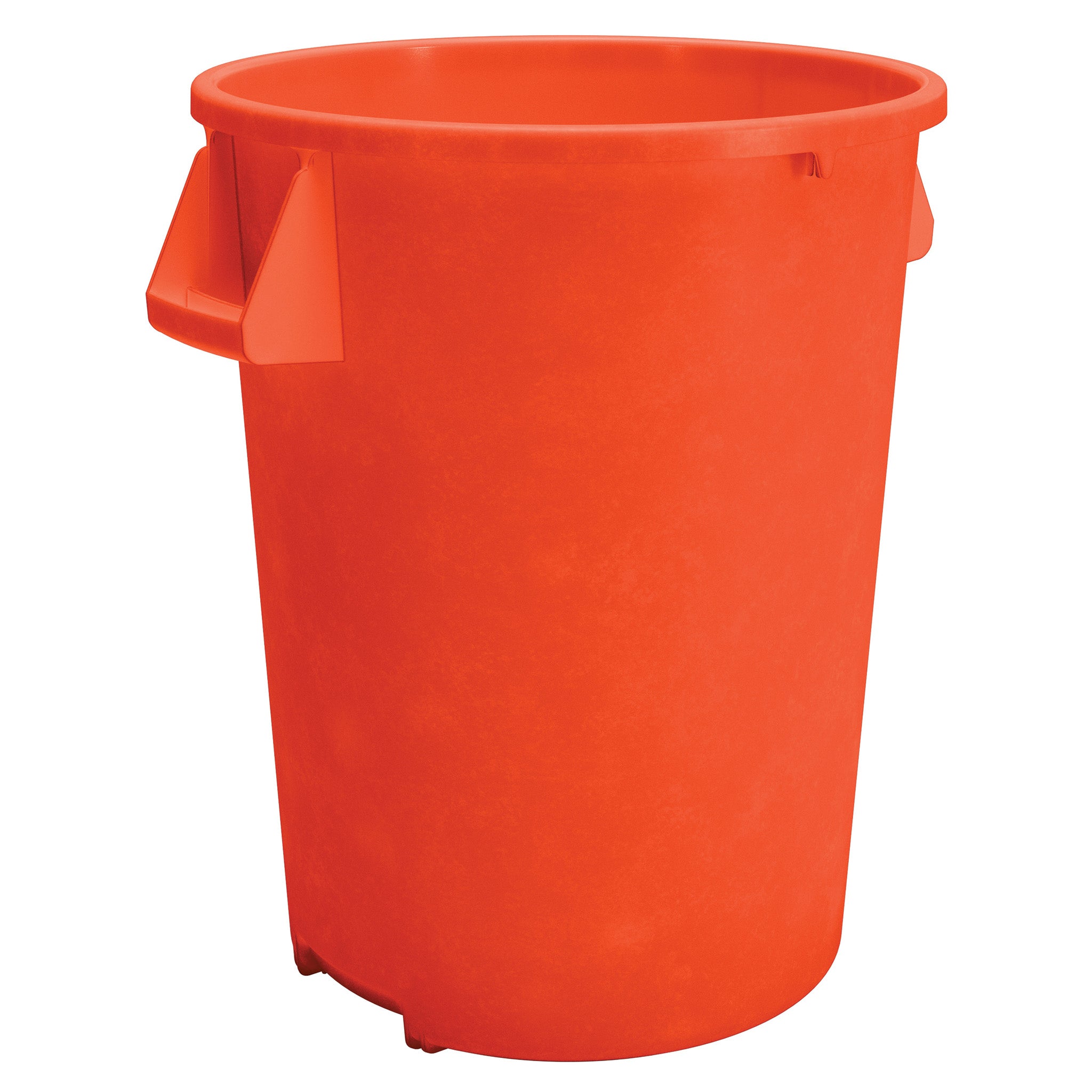 32 Gallon Color Coded Trash Can with Lid - Heavy Duty Waste Bin for Kitchen, Office, Garage & Outdoor Use - Durable Plastic Garbage Container with Handles (Red/Blue/Green)