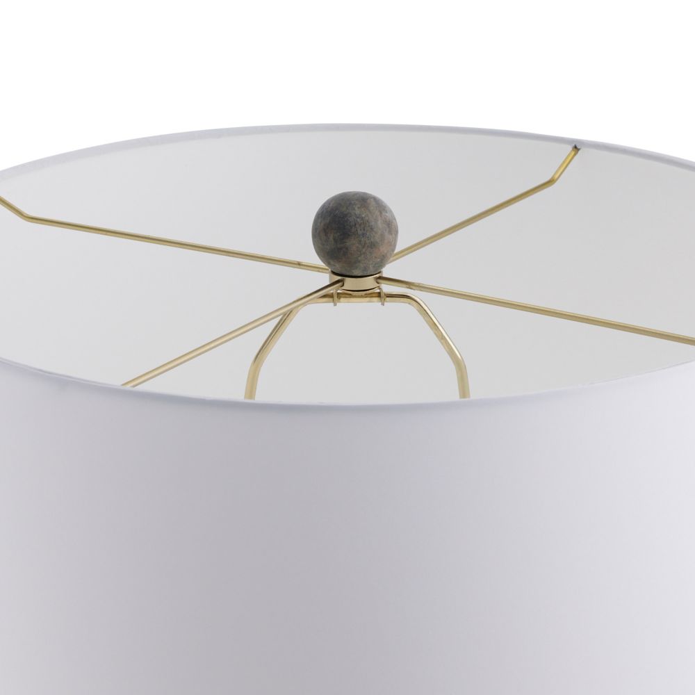 Amity Lamp - Elegant Gold Table Lamp for Home & Office Decor | Perfect for Living Room, Bedroom, and Workspace Lighting