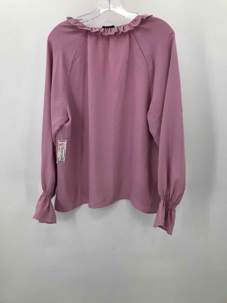 Pre-Owned Ann Taylor Pink Blouse Women's Size Medium - Perfect for Work, Casual Wear & Special Occasions