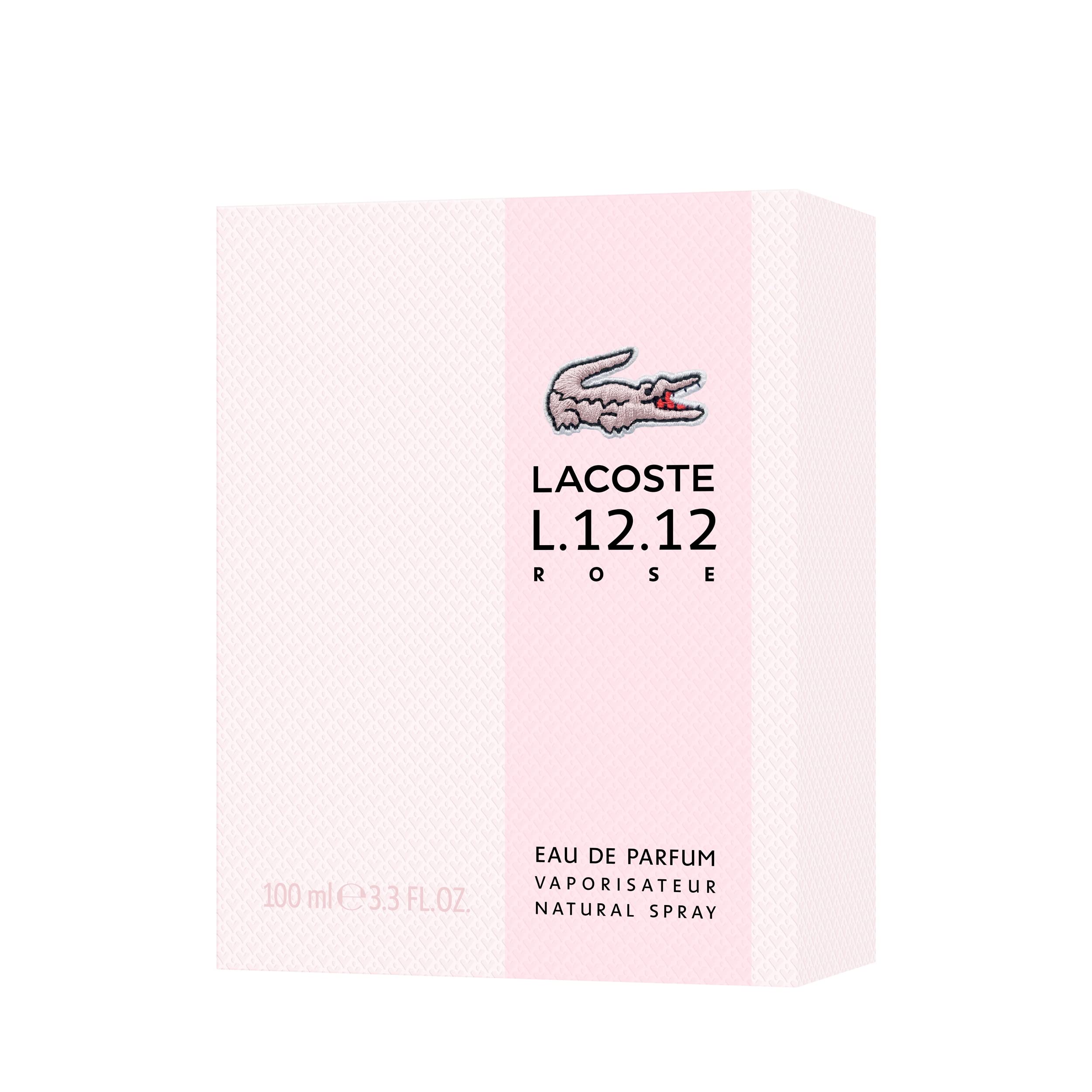 Lacoste L.12.12 Rose For Her Women's Perfume - Floral Fragrance for Daily Wear & Special Occasions