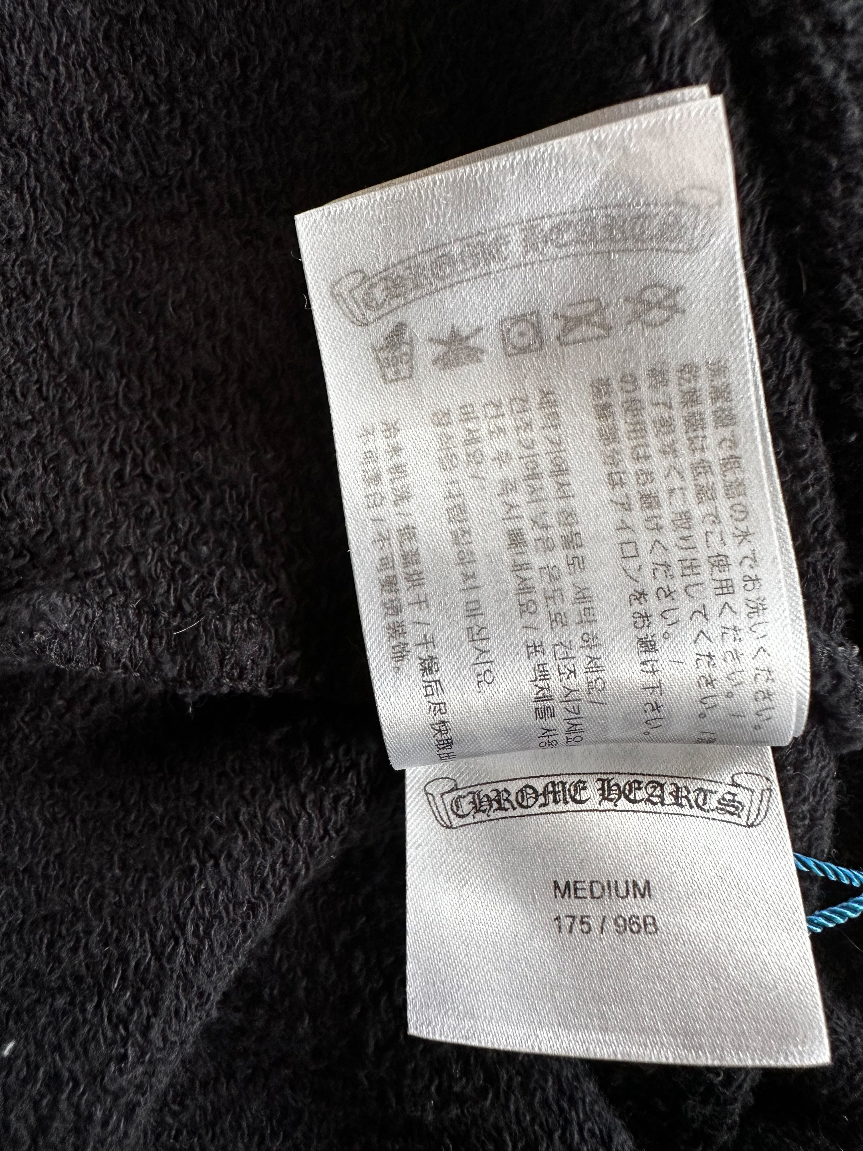 Chrome Hearts Black Hoodie with USA Flag Scroll Logo - Stylish Streetwear for Men & Women | Perfect for Casual Outfits, Urban Fashion, and Everyday Wear