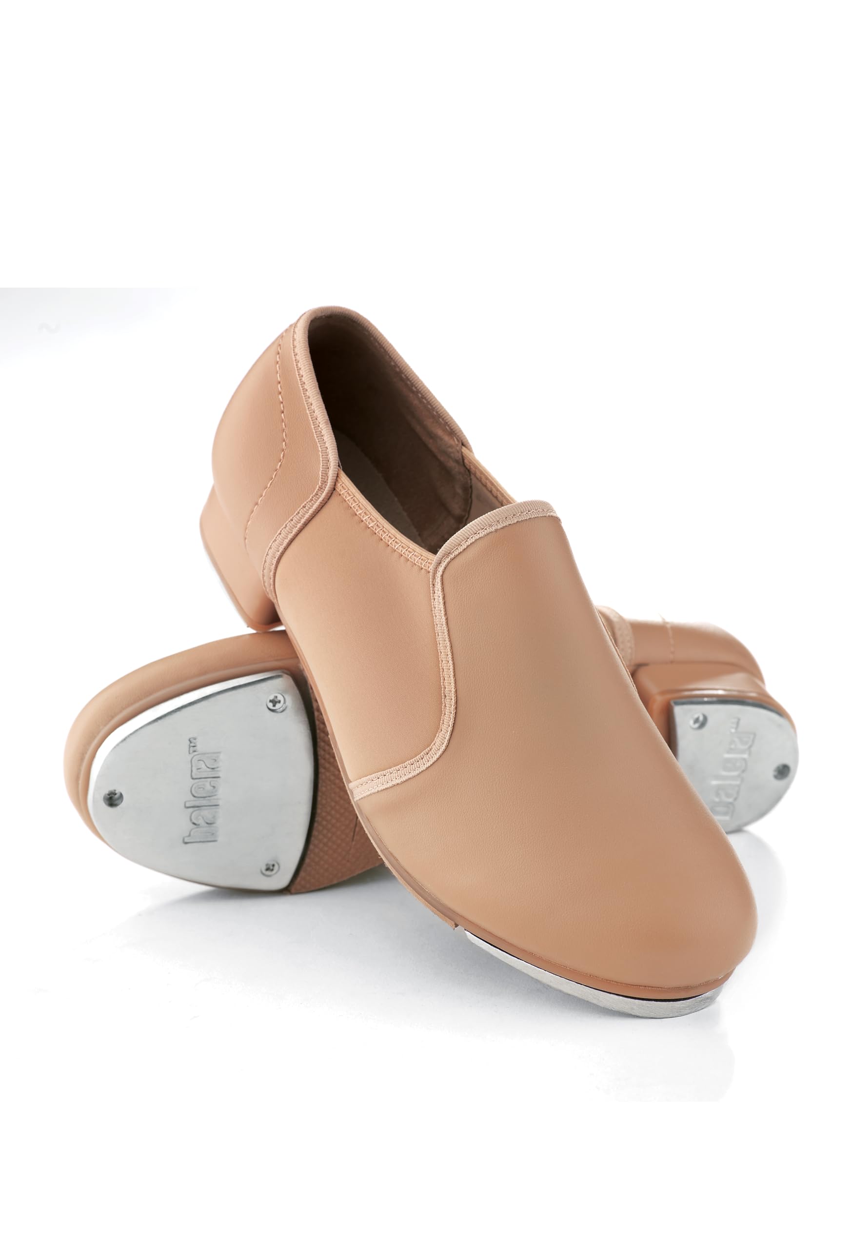 Balera Slip-On Tap Shoes for Girls & Women - Comfortable Jazz Dance Shoes with Non-Slip Sole | Perfect for Tap Dance, Jazz Dance, Performances & Dance Classes