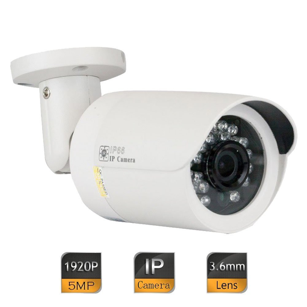 GW Security 16 Channel 4K NVR System with 8MP IP POE Cameras - 8 Weatherproof 8.0 Megapixel (2592x1920) Bullet Cameras, QR Code Setup, Pre-Installed 4TB HDD - Ideal for Home & Business Surveillance, 24/7 Security Monitoring