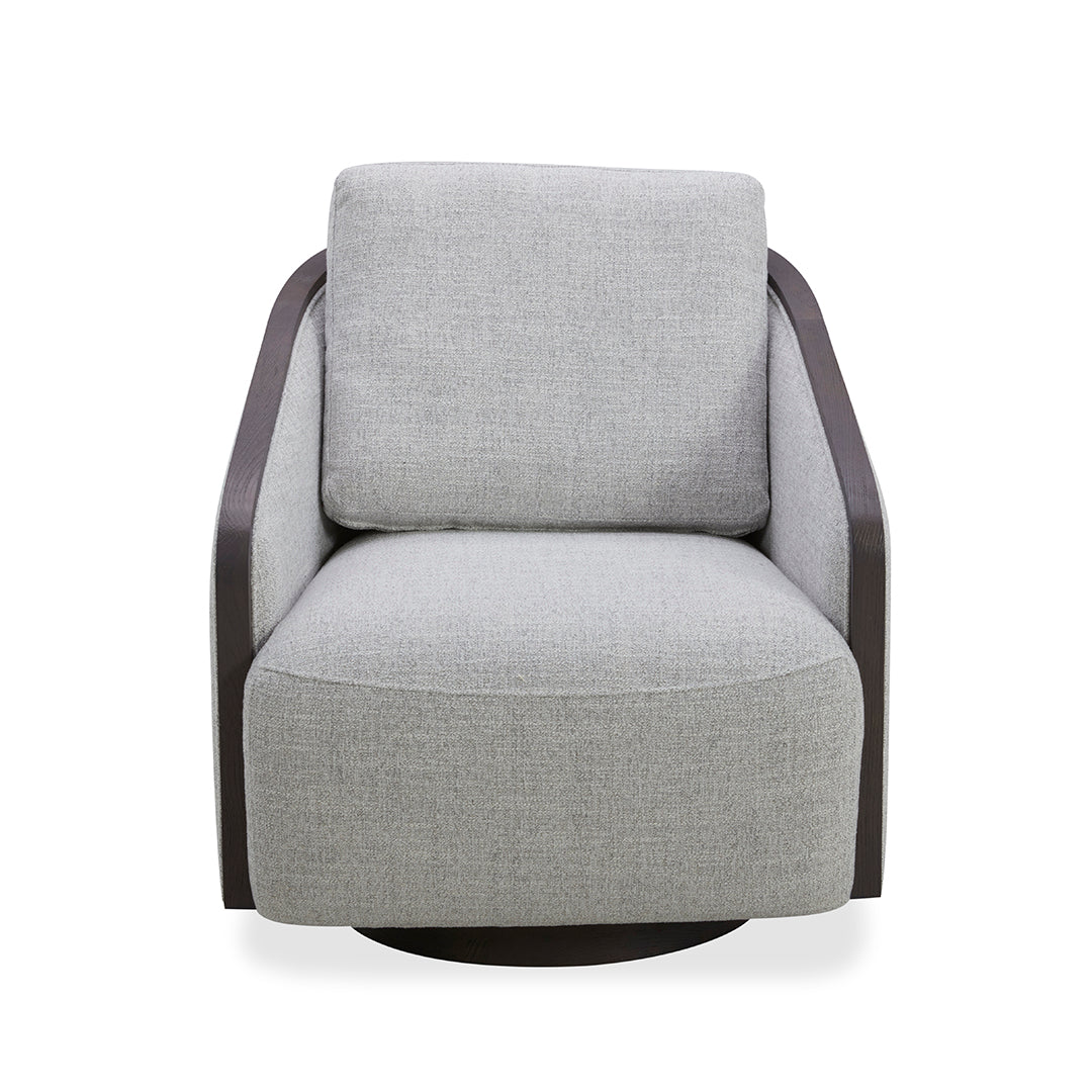 Stylish Natalie Swivel Accent Chair - Modern Rotating Lounge Chair for Living Room, Bedroom, or Office - Perfect for Reading, Relaxing, and Home Decor