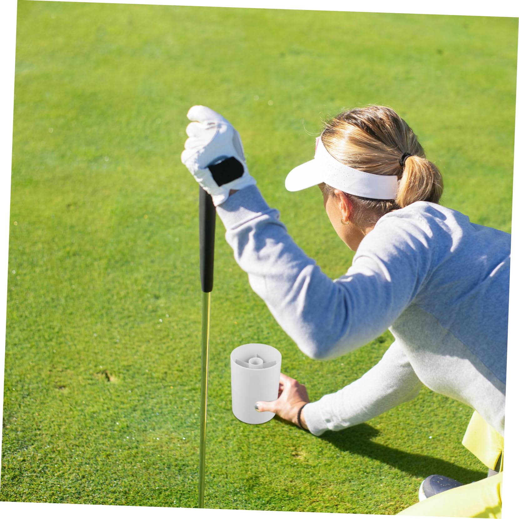 Plastic Golf Putting Cup - Replacement Golf Hole Cup for Training & Practice | Indoor & Outdoor Putting Green Accessories