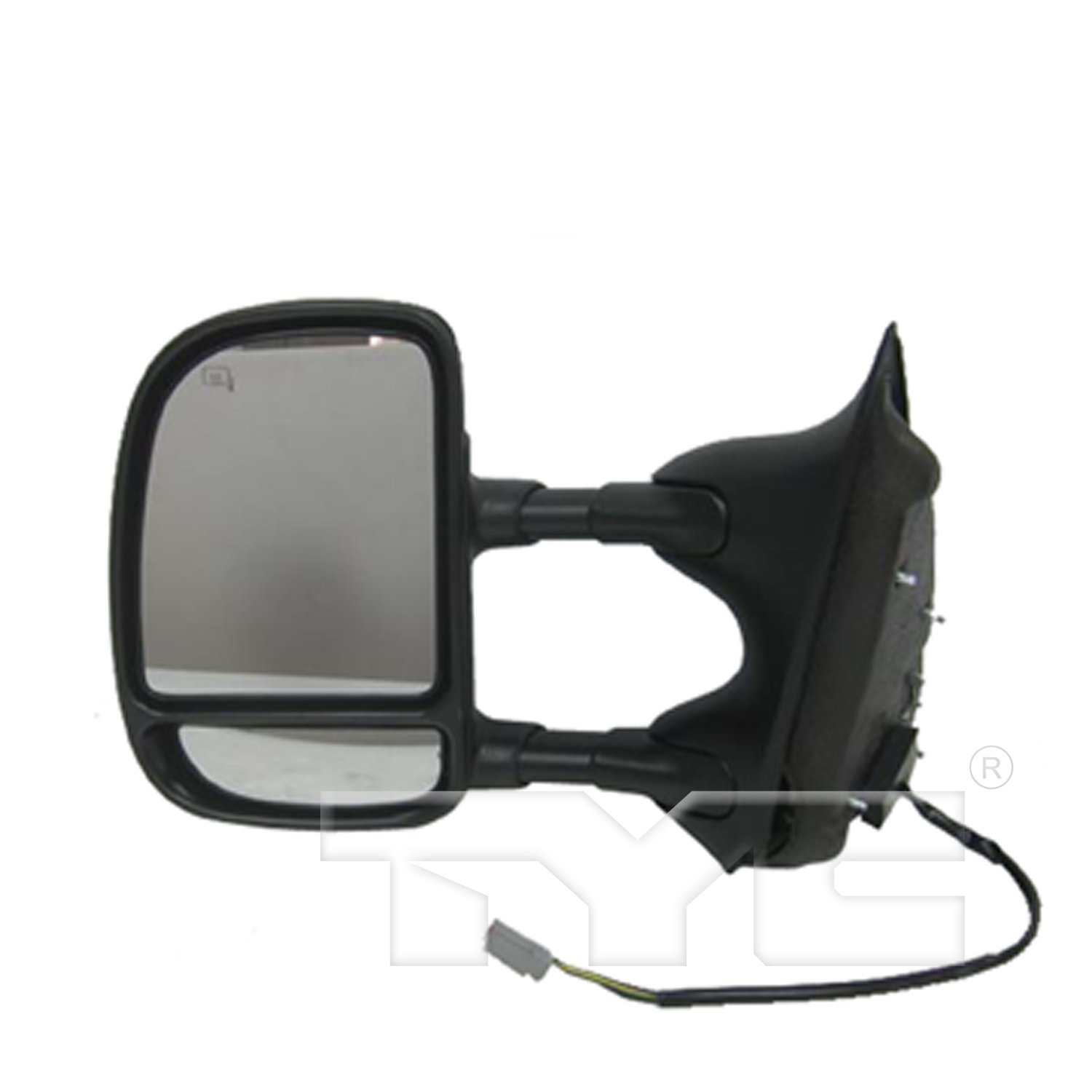 TYC 3050042 Replacement Side Mirror for Ford Excursion - Left Passenger Side Non-Heated Glass - Perfect for Truck & SUV Mirror Repair and Replacement
