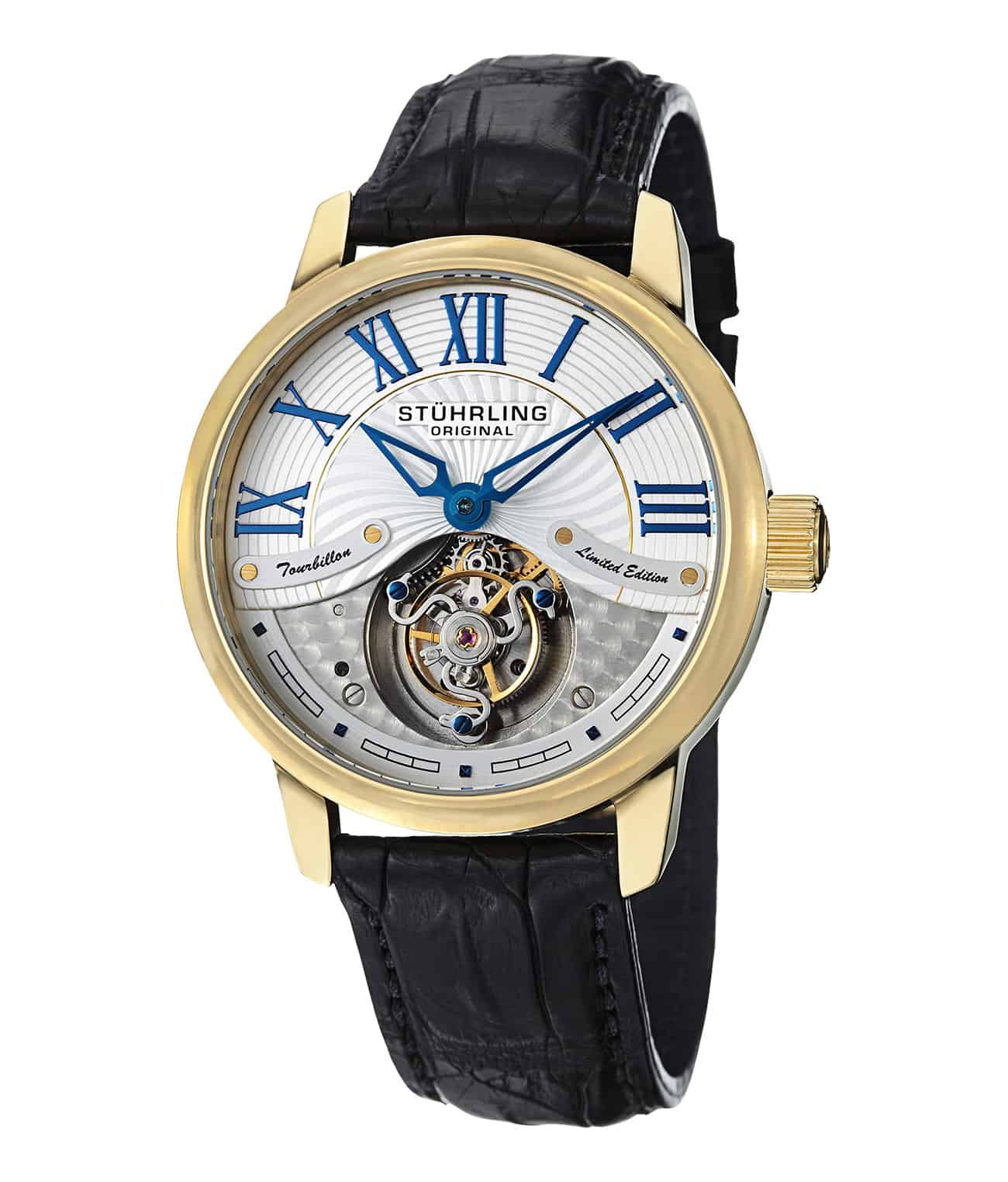 Imperium Dynasty 296B 45mm Luxury Automatic Tourbillon Watch for Men - Perfect for Business Meetings, Formal Events & Gift Giving