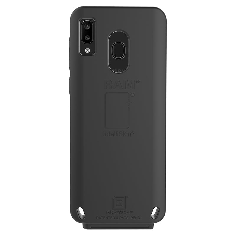 IntelliSkin® Protective Case for Samsung Galaxy A20 - Shockproof & Slim Design (RAM GDS SKIN SAM61) | Perfect for Everyday Use, Travel & Outdoor Activities