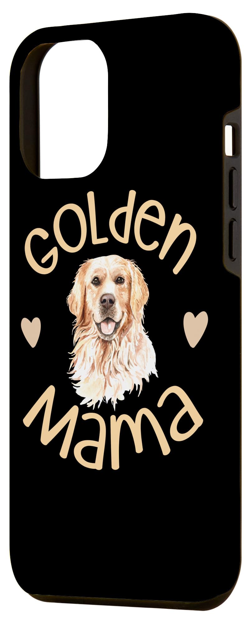 iPhone 12 Pro Max Case - Golden Retriever Dog Mom Design, Cute Pet Phone Cover for Women, Protective Shockproof Slim Fit - Perfect Gift for Dog Lovers & Pet Owners