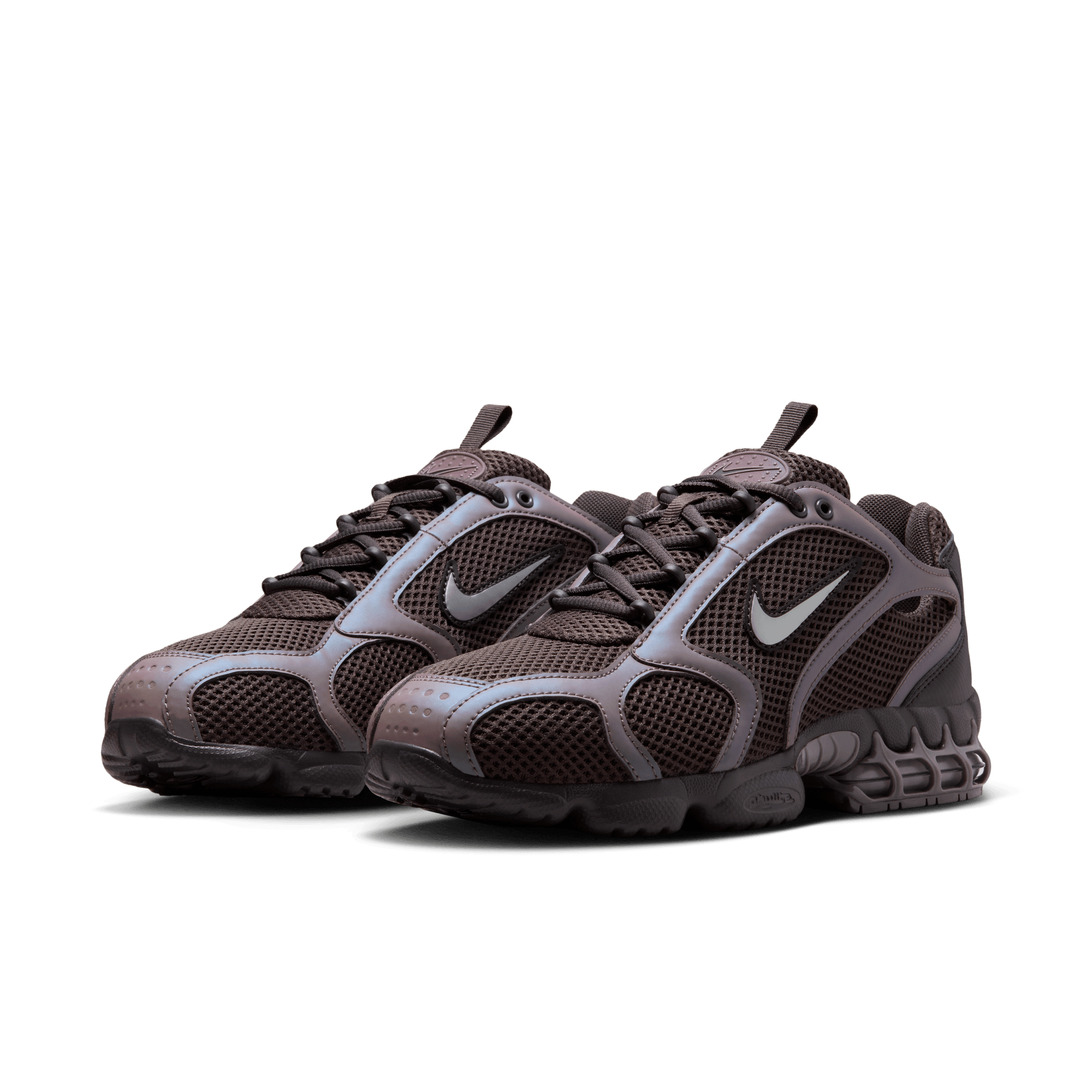 Nike Air Zoom Spiridon Cage 2 Running Shoes - Medium Ash / Taupe Grey - Lightweight & Cushioned for Men's Training, Gym Workouts & Casual Wear