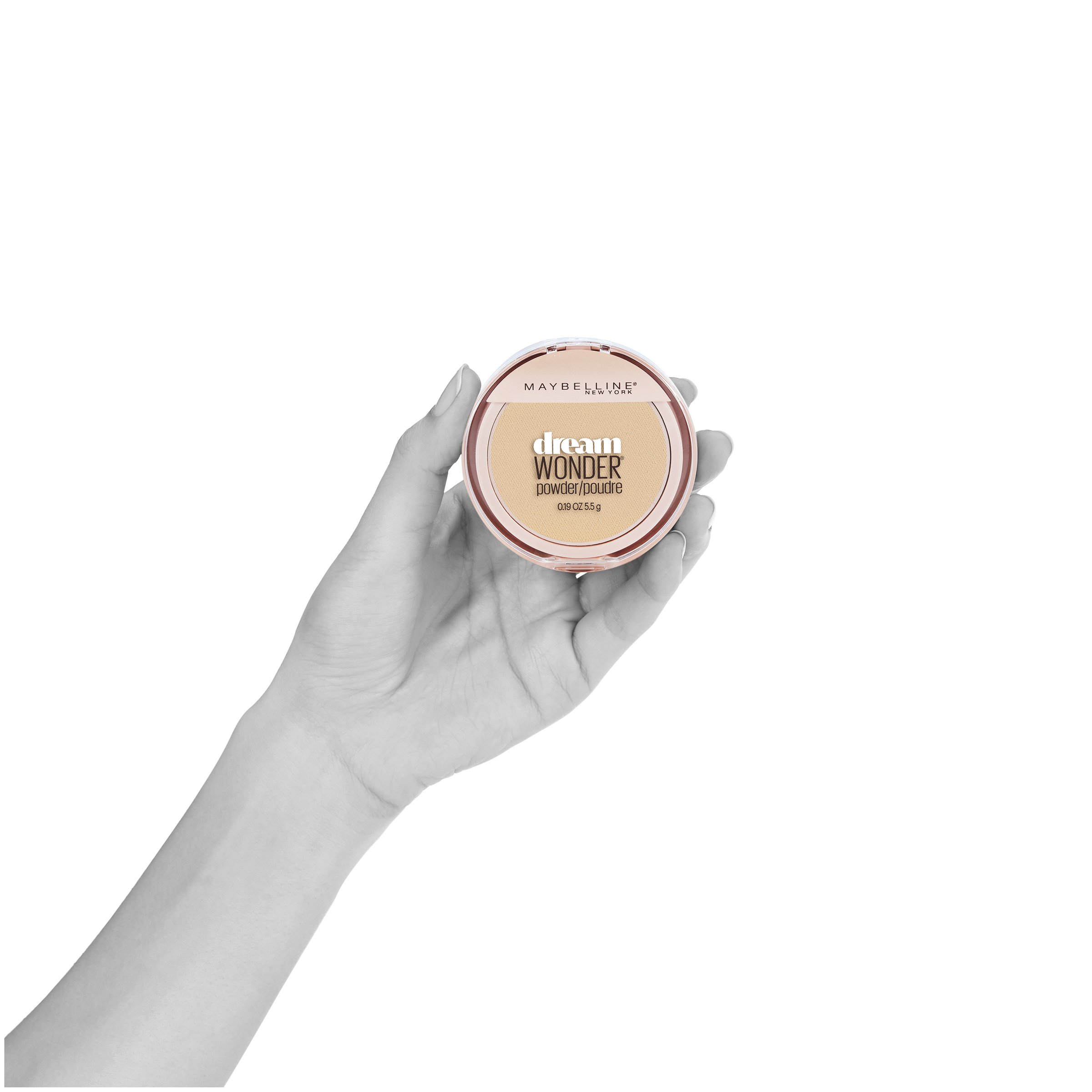 Maybelline New York Dream Wonder Powder Makeup - Oil-Free Matte Finish, Lightweight Coconut Formula (0.19 oz) | Perfect for Oily Skin & Everyday Natural Look | Great for Work, Date Night & Travel Touch-Ups