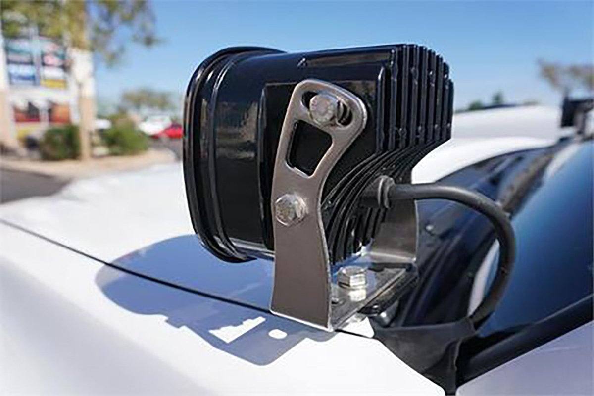 2003-2024 Toyota 4Runner SDHQ Built A-Pillar Light Mounts - Off-Road LED Light Brackets for 4x4 Adventure & Night Driving