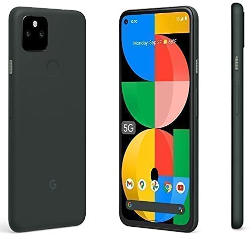 Google Pixel 5A 5G Smartphone - 6 Inch OLED Display, 6GB RAM, 128GB Storage - Perfect for Streaming, Gaming & Productivity on the Go