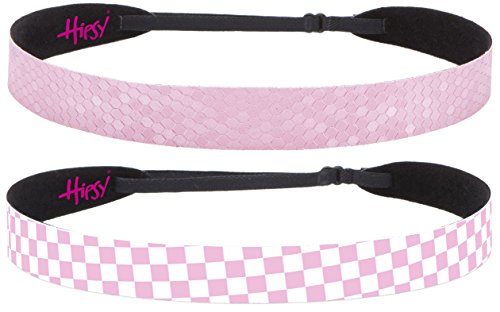 Wide Light Pink & Pink Geo 2pk