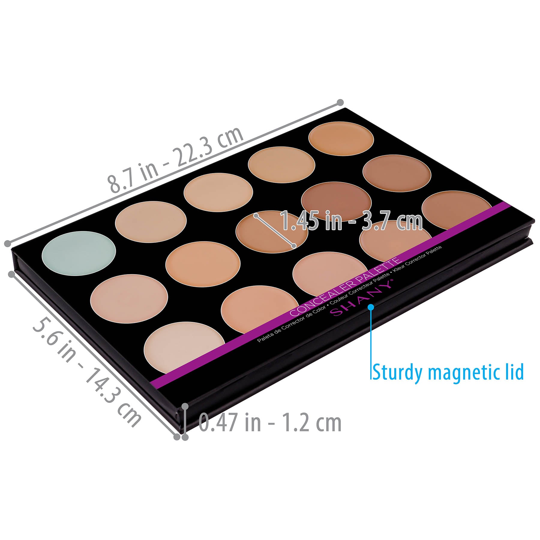 Masterpiece Makeup Kit with 7 Layer Refills - Professional Cosmetic Set for Makeup Artists & Beauty Enthusiasts | Perfect for Travel, Bridal & Everyday Use