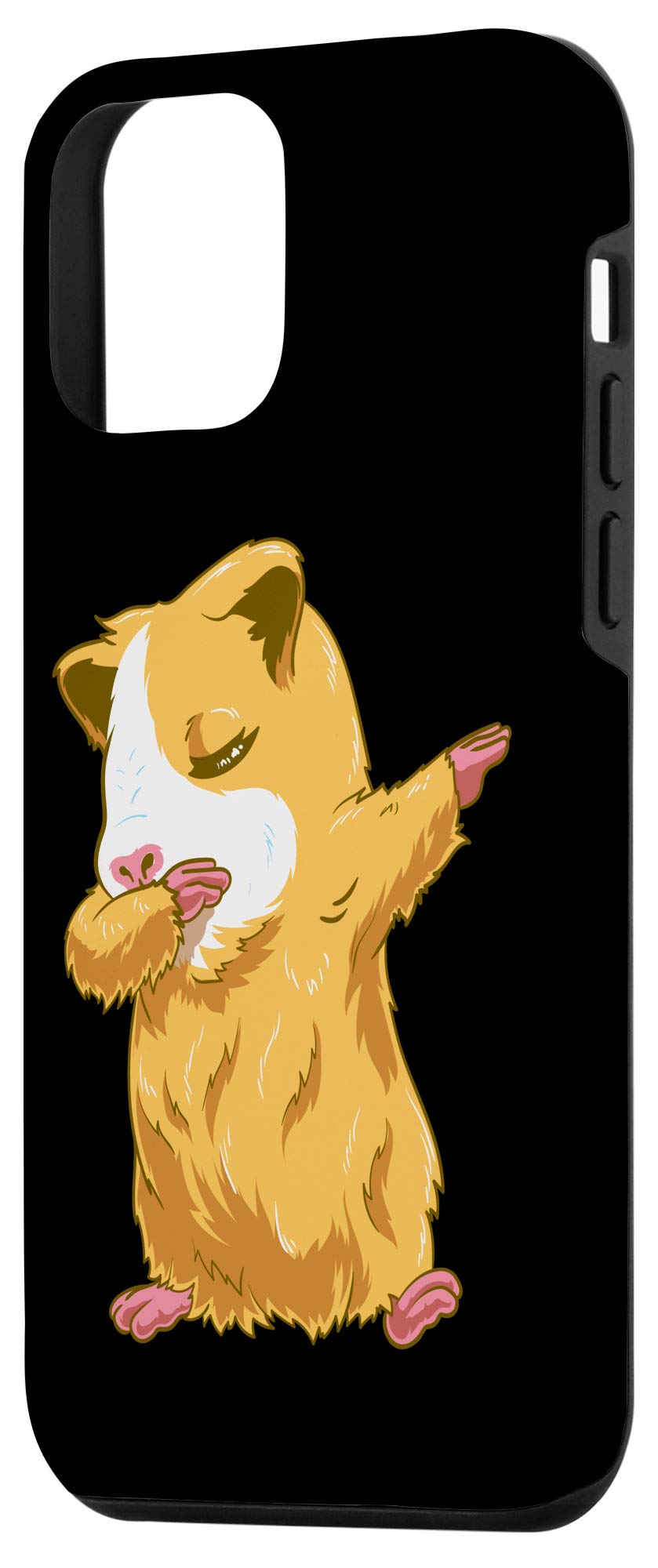 iPhone 12 Mini Cute Dabbing Guinea Pig Phone Case - Trendy Protective Cover for Everyday Use & Gifts