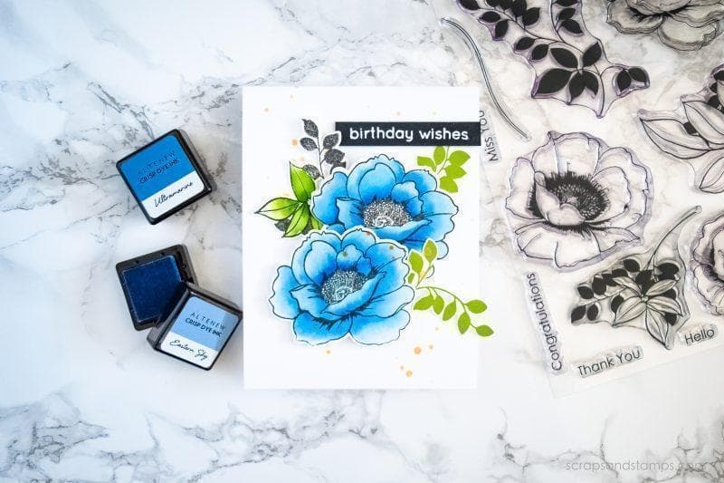 Lapis Lazuli Blue Dye Ink - Premium Quality for Calligraphy, Art & Scrapbooking - Perfect for Handmade Cards, Journals & DIY Crafts