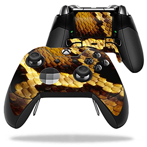 MightySkins Custom Skin Wrap for Microsoft Xbox One Elite Wireless Controller - Protective Cover Sticker with Python Design - Perfect for Gaming, Collectors, and Personalization Enthusiasts