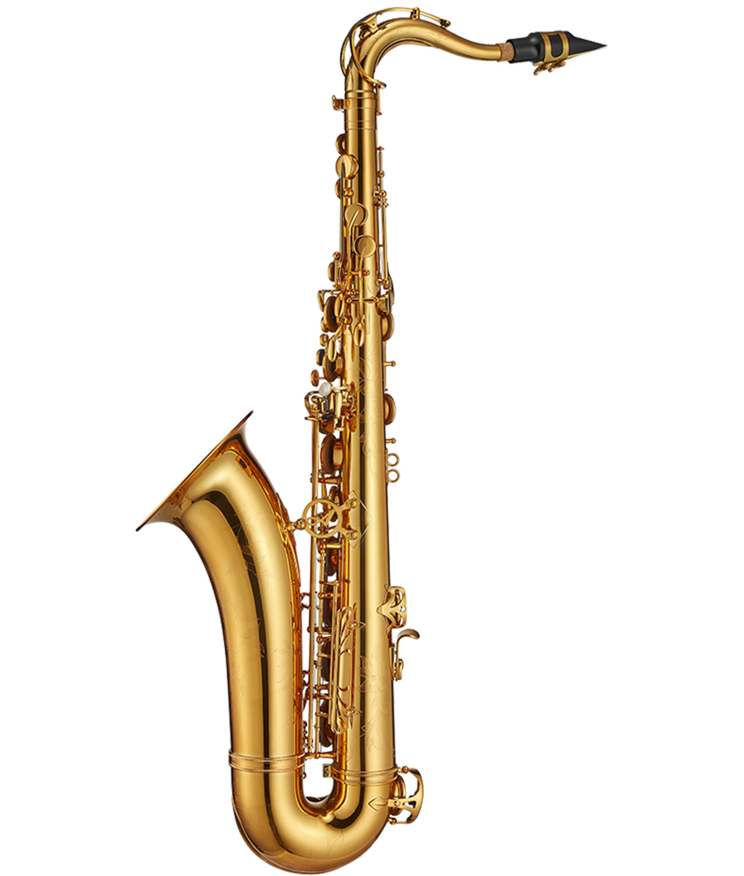 Antigua Winds TS6200 ProOne Tenor Saxophone - Professional Amber Brass Instrument for Jazz, Band & Studio Performance